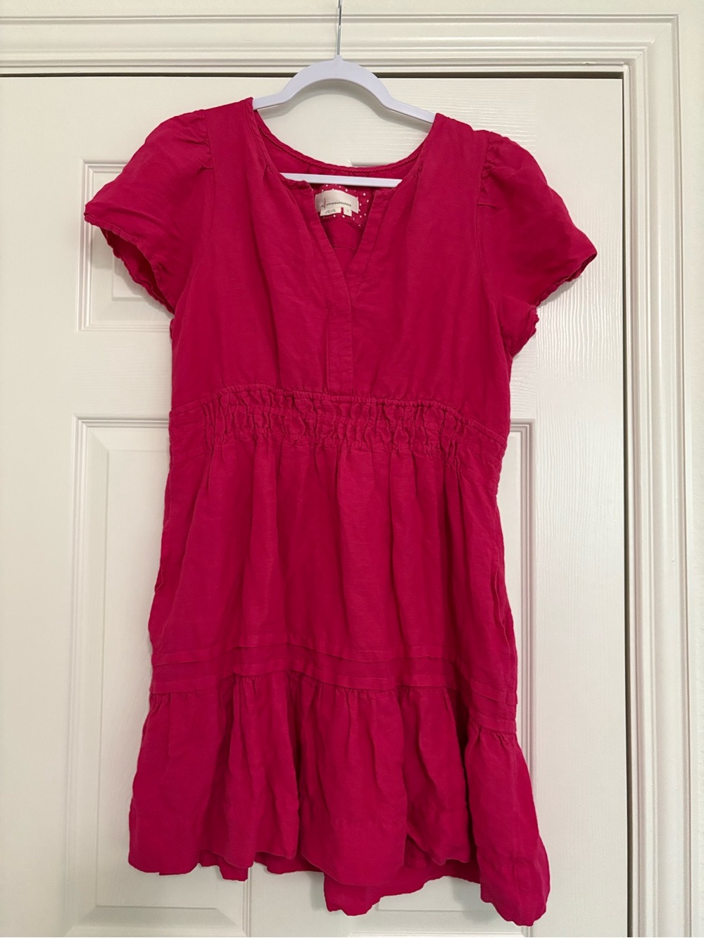 Anthropologie Pink Dress